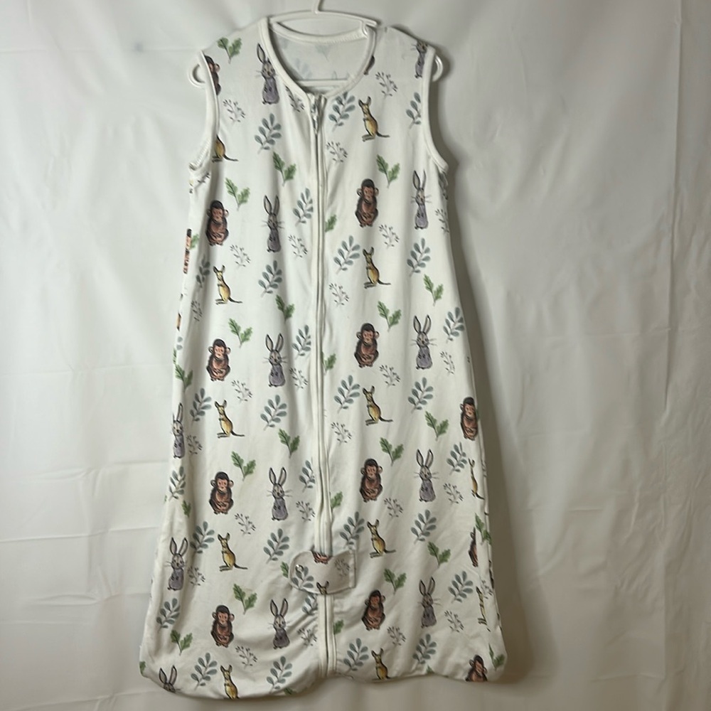 Totaha baby sleep sac size Medium jersey knit cotton sleep safety bunny monkey